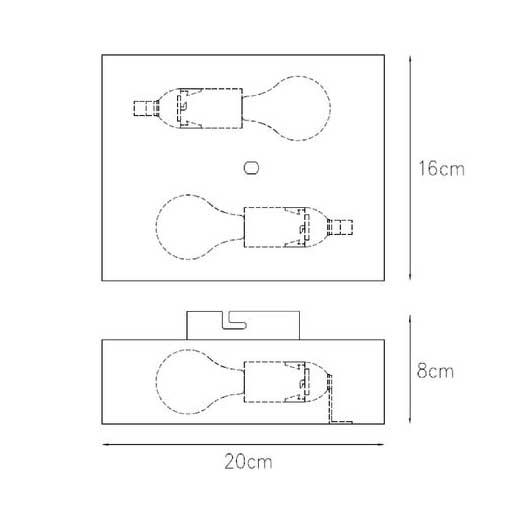 Настенный светильник Lucide Ovalis 12222/02/30 изображение 2 Настенный светильник Lucide Ovalis 12222/02/30 Фото № 2