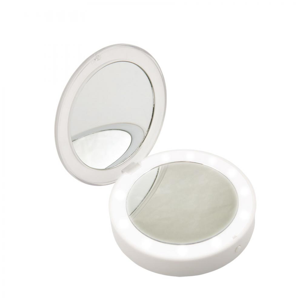 Зеркало с подсветкой Uniel Backstage ULK-F70 2AAA White UL-00007510 ⚡ ...
