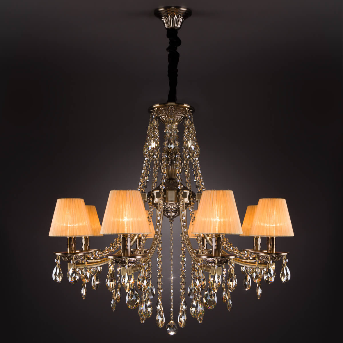 Подвесная люстра Bogates Liguria 315/8 Strotskis — купить за 25500 руб ...