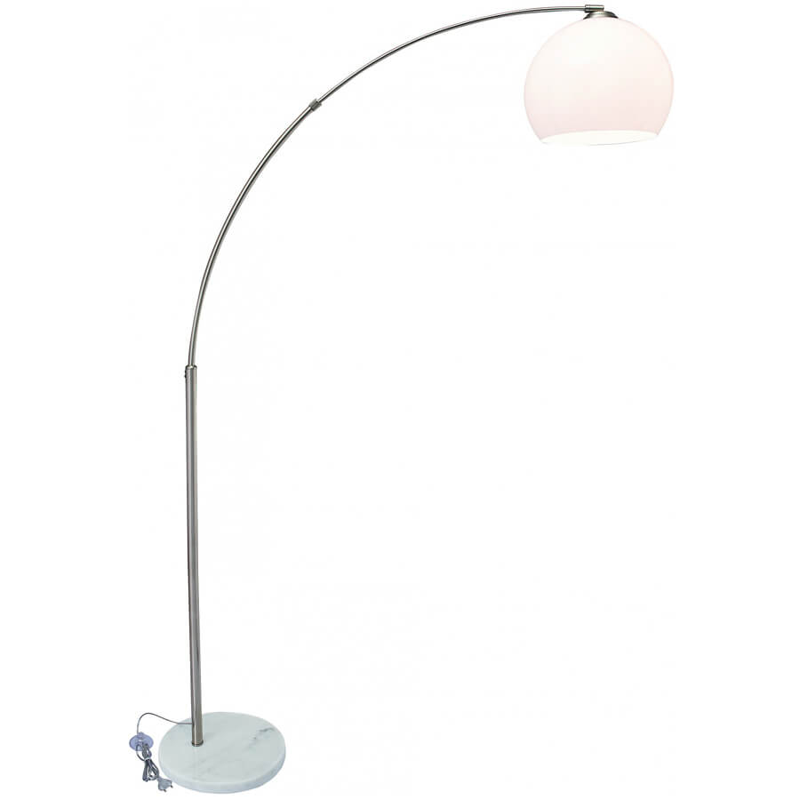 Торшер Arte Lamp Goliath A5822PN-1SS ⚡ — купить с доставкой по Москве и ...