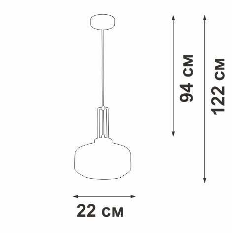 Люстра Vitaluce V20530-1/1S изображение 4 Люстра Vitaluce V20530-1/1S Фото № 4