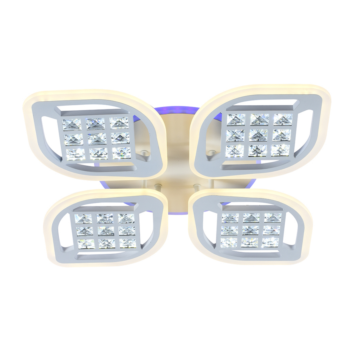 Потолочная светодиодная люстра Profit Light 18067/4 A WHT ⚡ - купить с ...