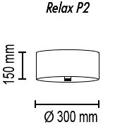 Потолочный светильник TopDecor Relax P2 10 328g 1