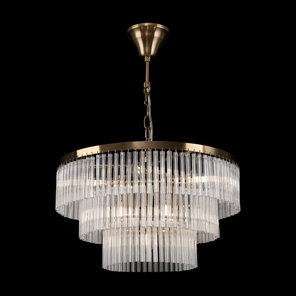 Подвесная люстра Maytoni Colonne MOD093PL-09BS ⚡ — купить с доставкой ...