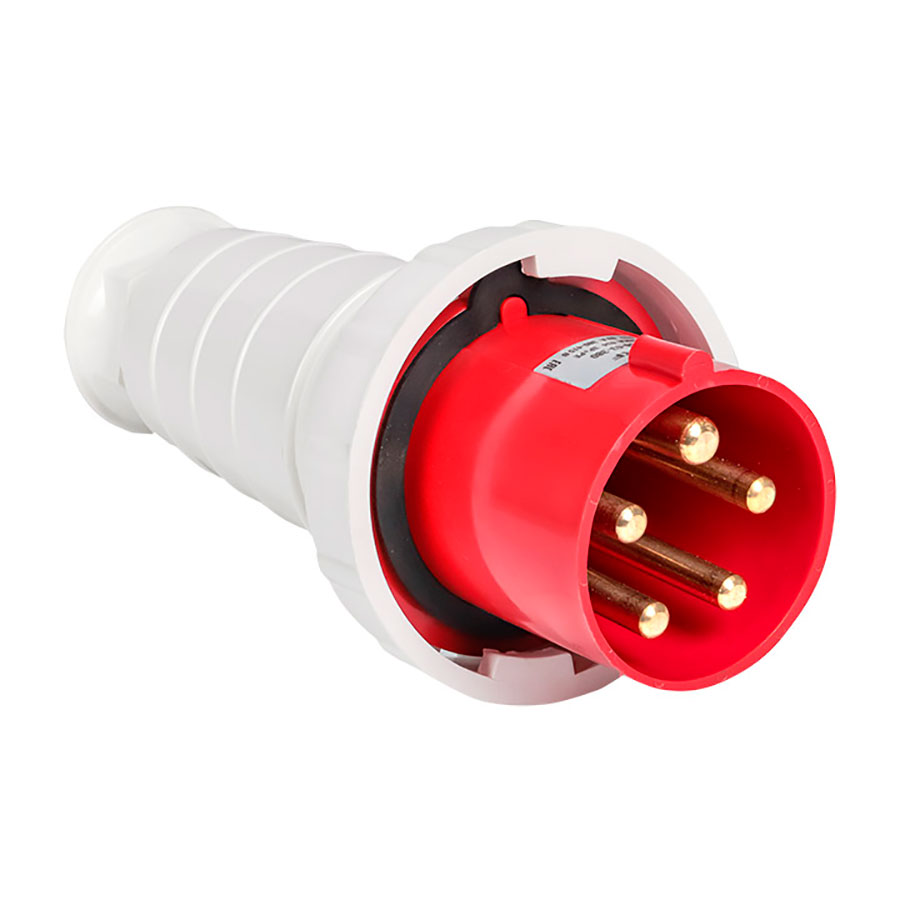 Вилка переносная 035 3Р РЕ N 63А 380В IP67 EKF PROxima ps-035-63-380 ⚡ ...