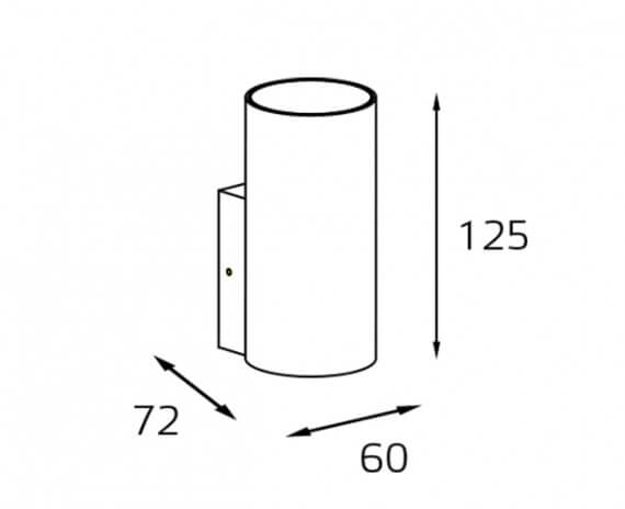 Настенный светильник Italline Danny W1 white изображение 3 Настенный светильник Italline Danny W1 white Фото № 3