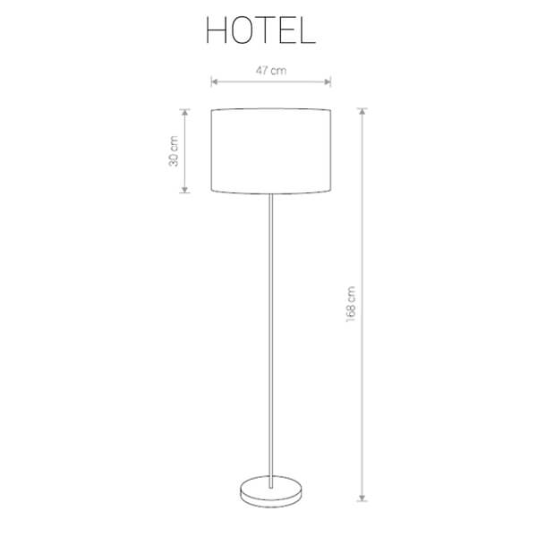 Торшер Nowodvorski Hotel 9300 изображение 3 Торшер Nowodvorski Hotel 9300 Фото № 3