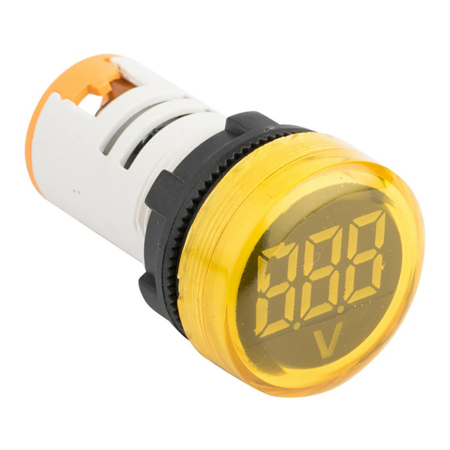 Индикатор значения напряжения желтый ED16-22VD EKF PROxima ed16-22vd-y ...