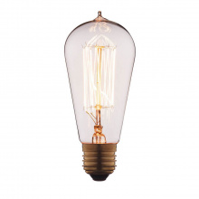 Лампа накаливания E27 60W прозрачная 6460-SC