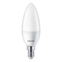 Лампа светодиодная Philips E14 7W 3000K матовая 929002972507