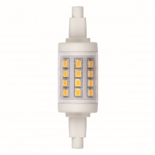 Лампа светодиодная Uniel R7s 6W 3000K прозрачная LED-J78-6W/WW/R7s/CL PLZ06WH UL-00001554