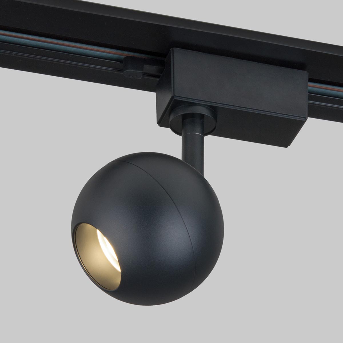 Трековый светодиодный светильник Elektrostandard Ball черный 12W 4200K  LTB77 a053743 — купить в интернет-магазине ВамСвет
