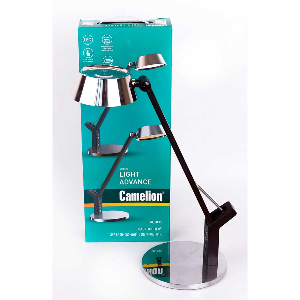 Настольная лампа Camelion KD-835 C03 12998 ⚡ - купить с доставкой по ...