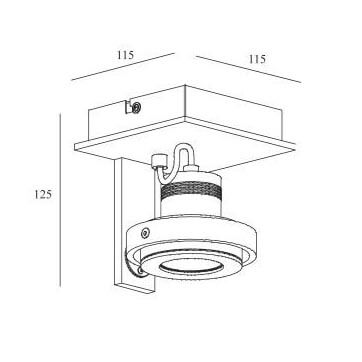 Спот Lucide Landa II 17906/06/12 изображение 4 Спот Lucide Landa II 17906/06/12 Фото № 4
