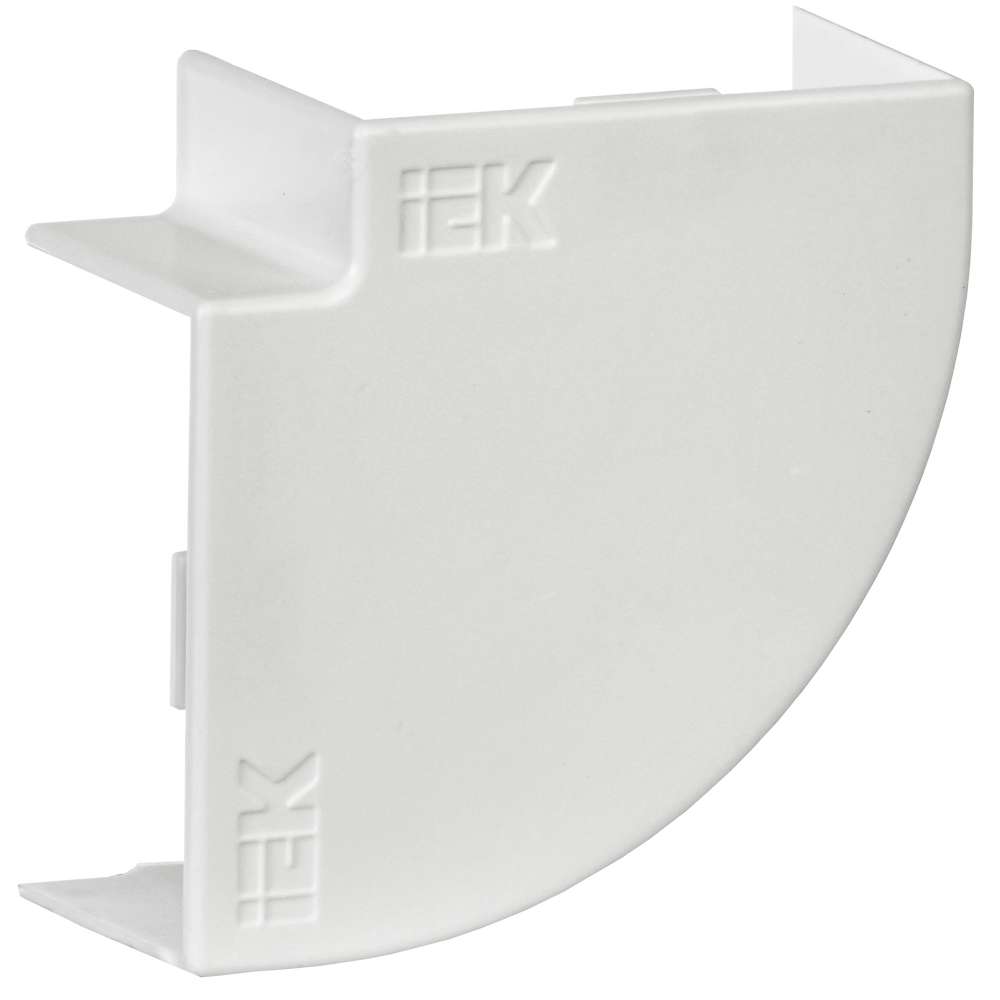 ELECOR Поворот на 90град КМП 100х60 белый 2шт/компл IEK CKMP10D-P-100 ...