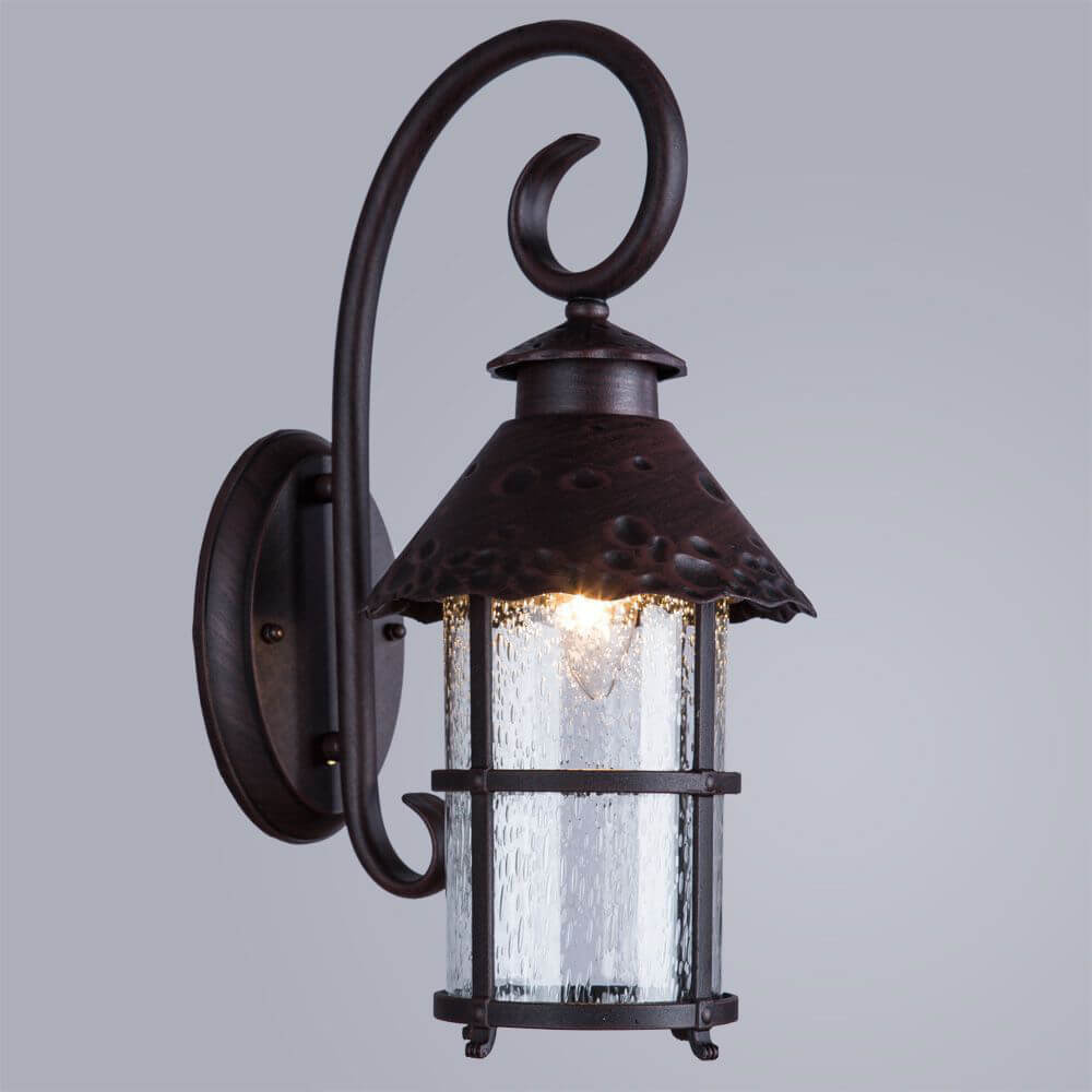 Уличный настенный светильник Arte Lamp Persia A1462AL-1RI ⚡ — купить с ...