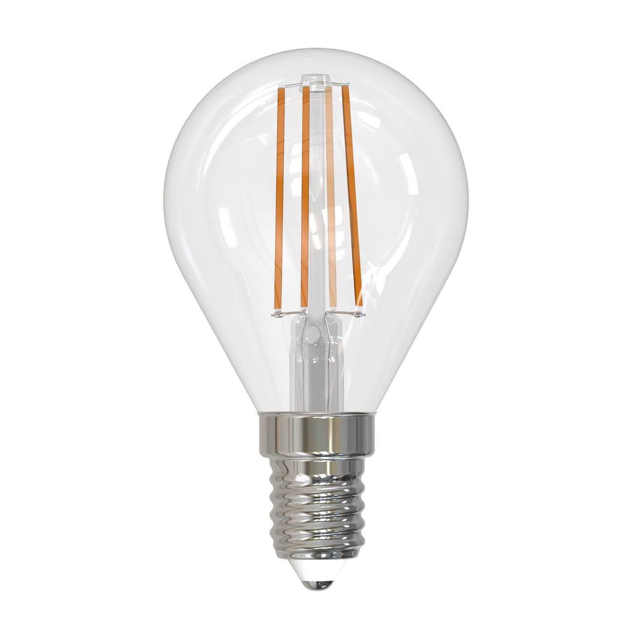 Лампа светодиодная филаментная  E14 9W 3000K прозрачная LED-G45-9W .