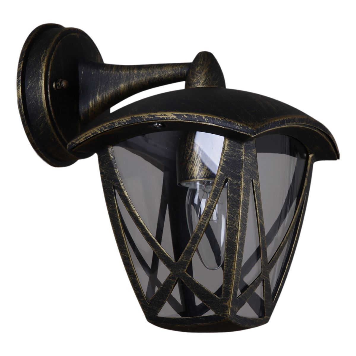 Уличный настенный светильник Reluce 08302-9 2-001SJ Top mount BKG ⚡ ...