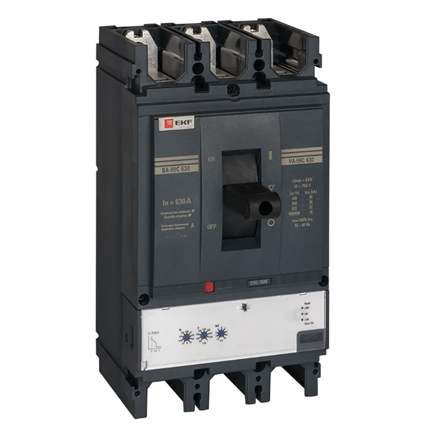 Выключатель автоматический ВА-99C Compact NS 630/630А 3P 45кА EKF ...