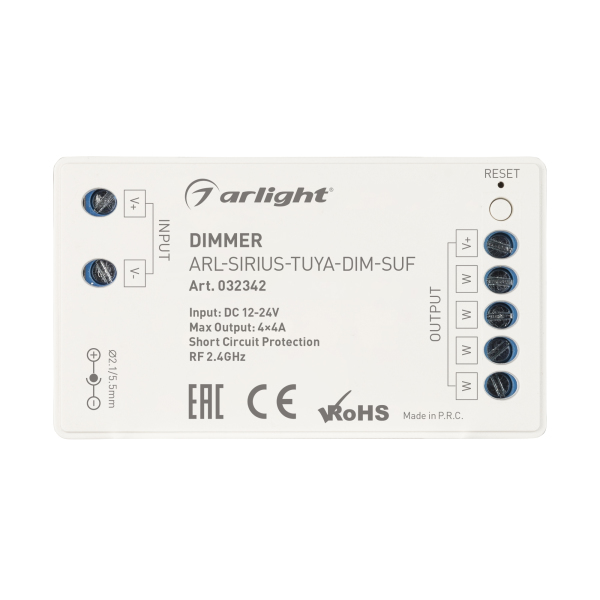 Диммер Arlight ARL-Sirius-Tuya-Dim-Suf 032342 изображение 2 Диммер Arlight ARL-Sirius-Tuya-Dim-Suf 032342 Фото № 2