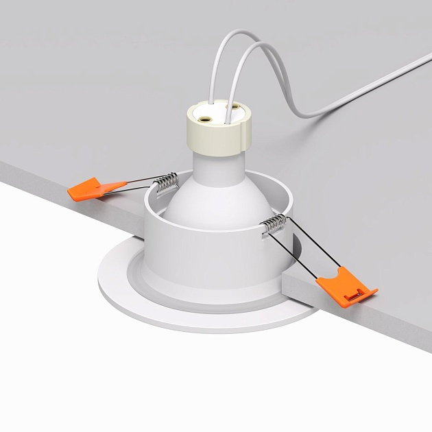 Встраиваемый светильник Denkirs Facet DK3016-WH Фото № 3