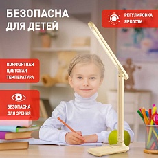 Настольная лампа аккумуляторная ЭРА NLED-495-5W-BG Б0057191 3