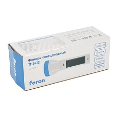 Ручной светодиодный фонарь Feron TH2412 аккумуляторный 160х58 300 лм 51735 2