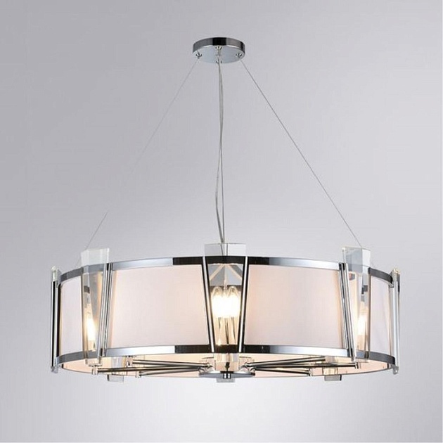 Подвесная люстра Arte Lamp Grato A4079LM-8CC Фото № 3
