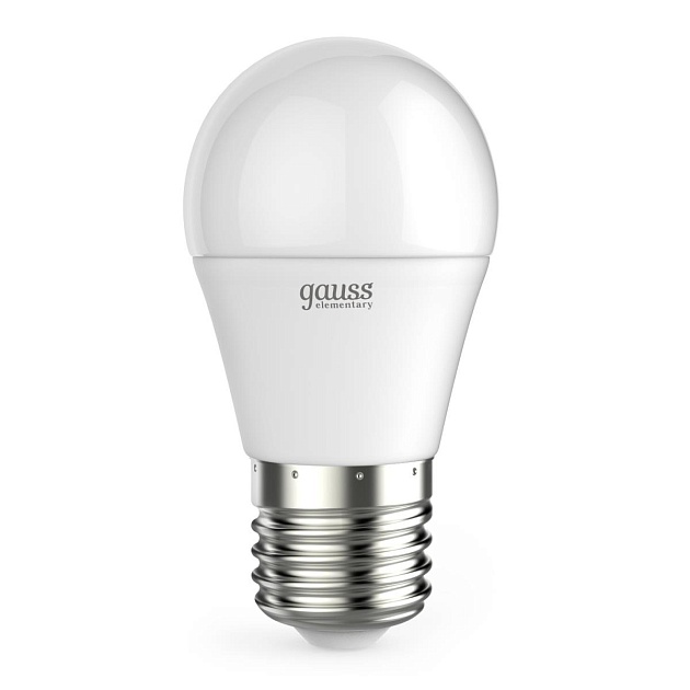 Лампа светодиодная Gauss E27 12W 3000K матовая 53212 Фото № 1
