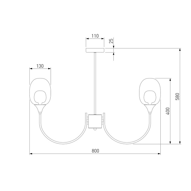 Подвесная люстра Eurosvet Spritz 70217/8 латунь изображение 2 Подвесная люстра Eurosvet Spritz 70217/8 латунь Фото № 2