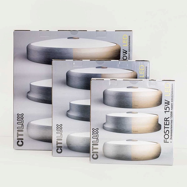 Потолочный светодиодный светильник Citilux Фостер-3 CL706321 Фото № 4