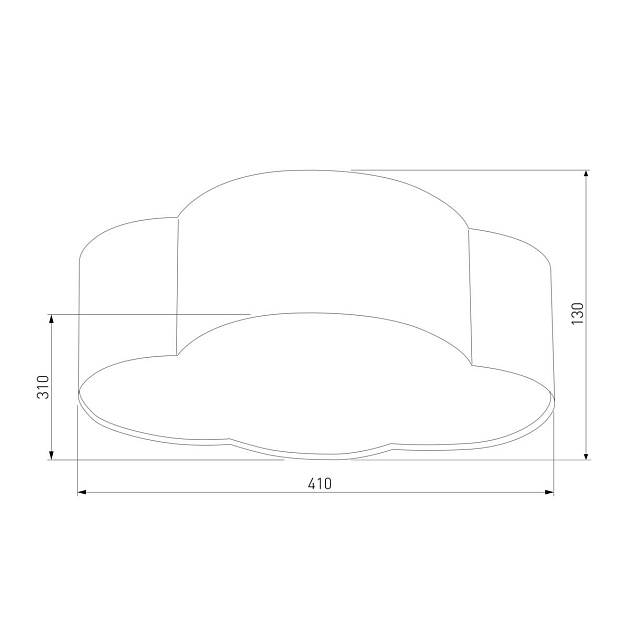 Потолочный светильник TK Lighting 4230 Cloud фото 2