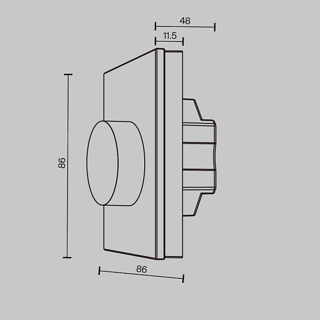 Панель управления Maytoni Lighting control 731005 Фото № 3