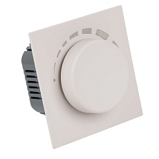 Выключатель диммирующий (механизм) Stekker 250В 1200W Мия RSW10-3106-08 пудровый жемчуг 50567 4