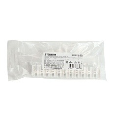 Колодка клеммная винтовая Stekker, линейка 12 штук, полипропилен, LD226-6A DIY 39895 1