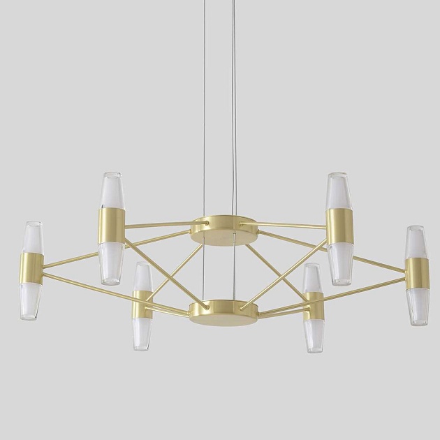 Подвесная люстра Crystal Lux DOROTEA SP6 GOLD изображение 3 Подвесная люстра Crystal Lux DOROTEA SP6 GOLD Фото № 3