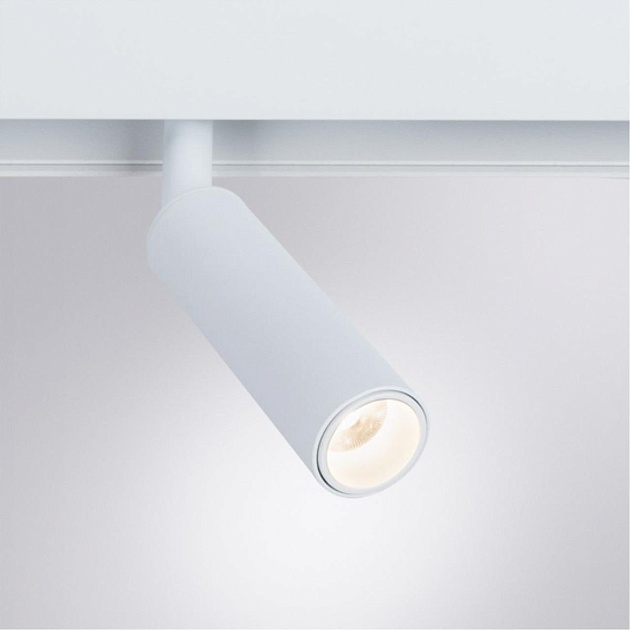 Трековый светодиодный светильник Arte Lamp Linea A4670PL-1WH Фото № 3