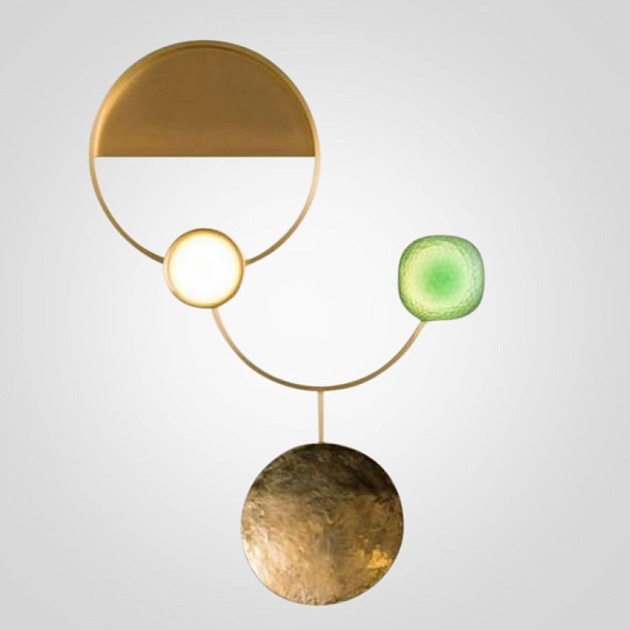 Настенный светодиодный светильник Imperium Loft Shield 158397-26 Фото № 1