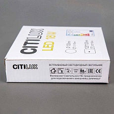 Встраиваемый светодиодный светильник Citilux Вега CLD52K18W 1