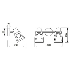 Спот Vele Luce Carisma VL6462W02 3