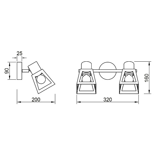 Спот Vele Luce Carisma VL6462W02 Фото № 4
