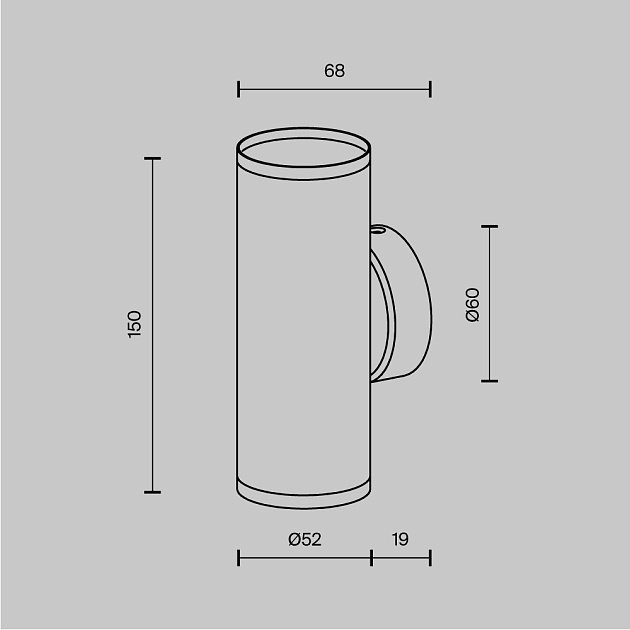 Бра Maytoni Technical Focus S C068WL-02B Фото № 3