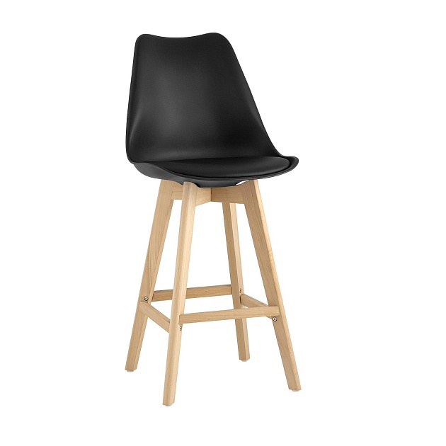 Барный стул Stool Group Frankfurt черный Y815A-75CM black изображение 1 Барный стул Stool Group Frankfurt черный Y815A-75CM black Фото № 1