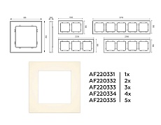 Рамка AMBRELLA VOLT AF220334 3
