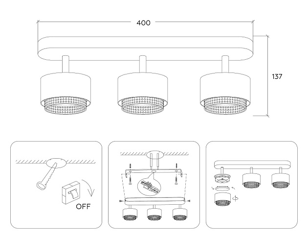 Спот Ambrella light Techno Spot Techno family TN71295 изображение 7 Спот Ambrella light Techno Spot Techno family TN71295 Фото № 7
