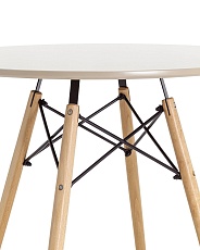 Кухонный стол Stool Group DSW D80 бежевый УТ000004231 4