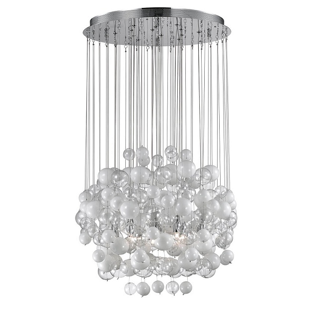 Подвесная люстра Ideal Lux Bollicine SP14 Bianco 087924 изображение 1 Подвесная люстра Ideal Lux Bollicine SP14 Bianco 087924 Фото № 1