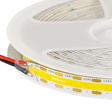 Лента светодиодная ELFLED 600COB диодов, 24В, 5м, ширина 8мм, белый нейтральный 4000-4500К ELFLED-600COB-8-nw4K-24 2