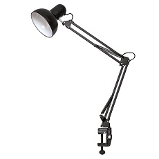 Настольная лампа на струбцине Gerhort 800B BK