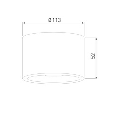 Уличный светодиодный светильник Elektrostandard Light Led 35141/H серый a057472 1